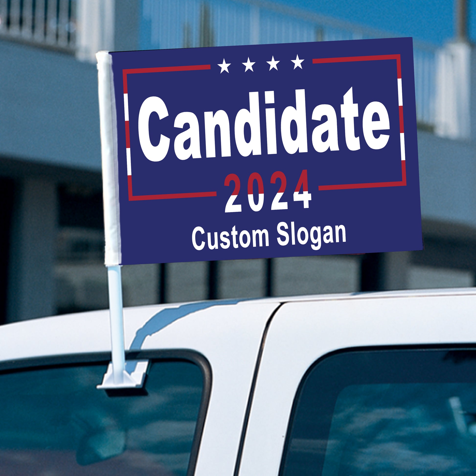 12"x18" 2024 USA Presidential Election Car Flag -Trump01-FlagMenu.com