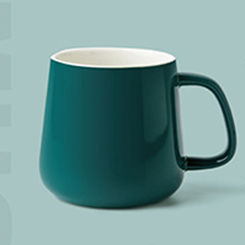 13.5oz Custom Cup/Mug - Souvenir/Business Advertising-Green-Decorating Firing-100 Pcs-FlagMenu.com