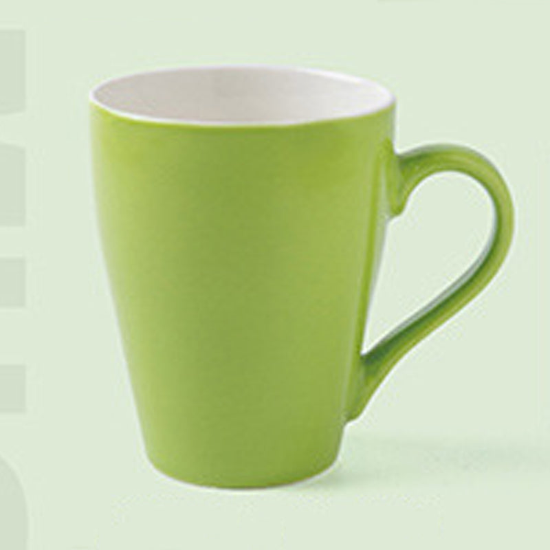 11.8oz Custom Juice Cup/Mug - Souvenir/Business Advertising-Green-Decorating Firing-100 Pcs-FlagMenu.com
