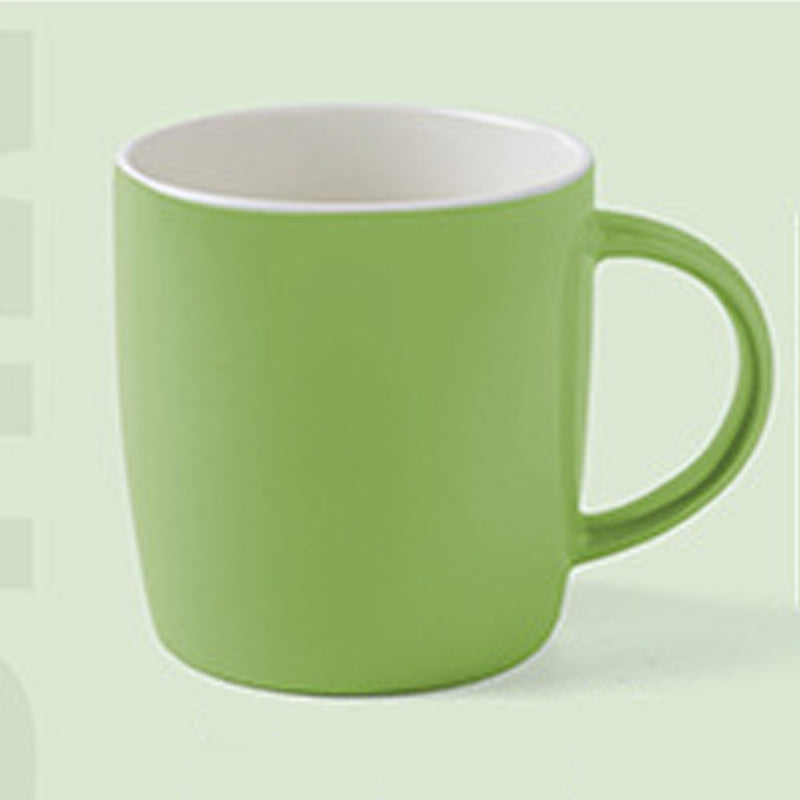 12.2oz Custom Dream Cup/Mug - Vivid color - Souvenir/Business Advertising-Green-Decorating Firing-100 Pcs-FlagMenu.com