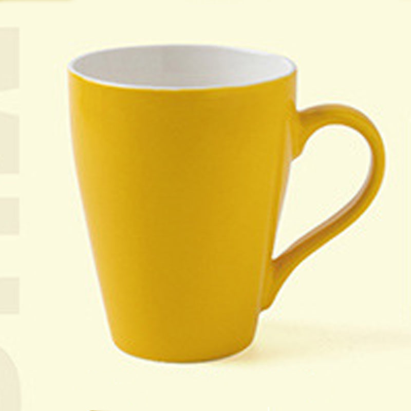 11.8oz Custom Juice Cup/Mug - Souvenir/Business Advertising-Lemon-Decorating Firing-100 Pcs-FlagMenu.com