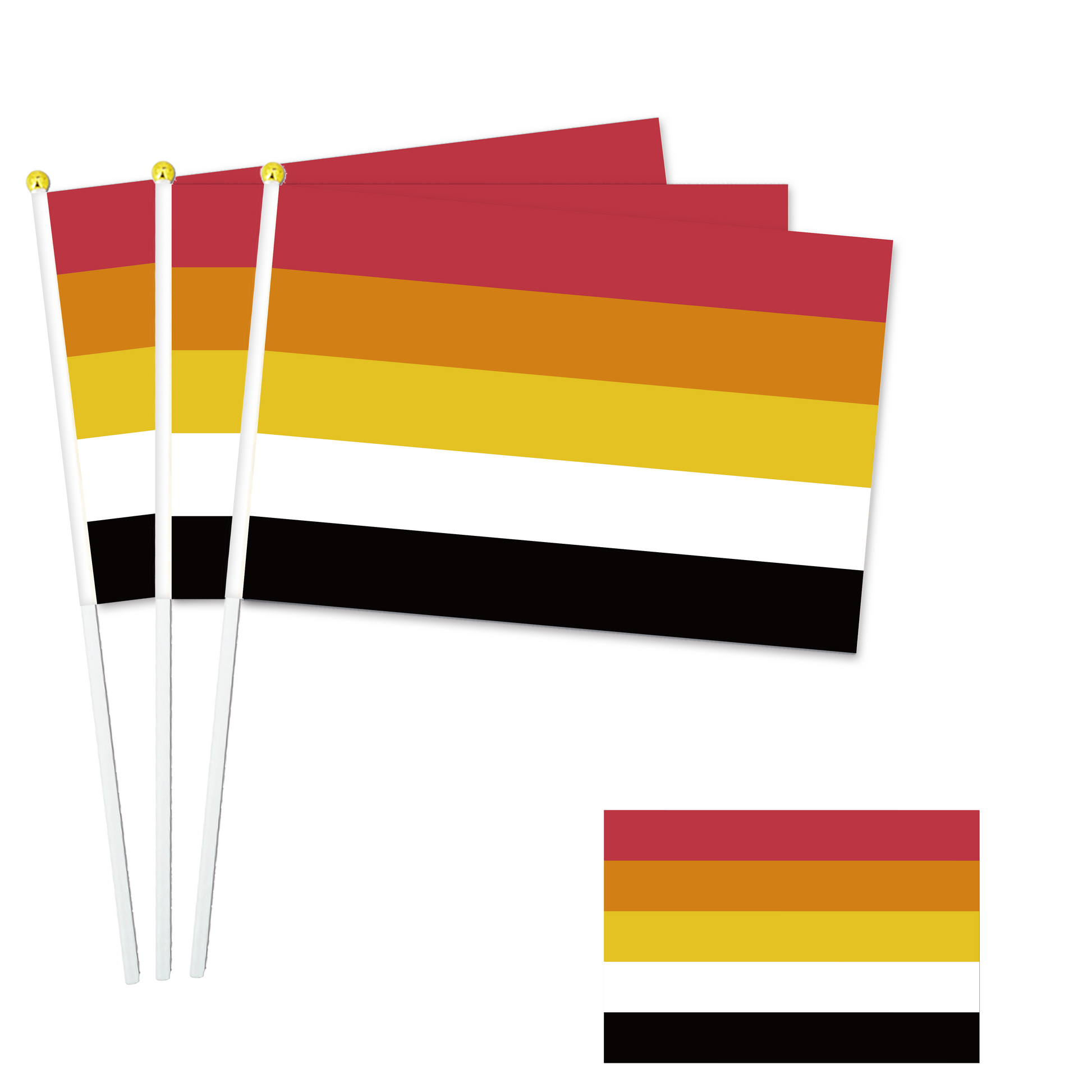 LGBTQ+ Collection - 8"x11" Stick Flag - 10 Packs-Lithsexual-Flag Menu-Custom flag&banner