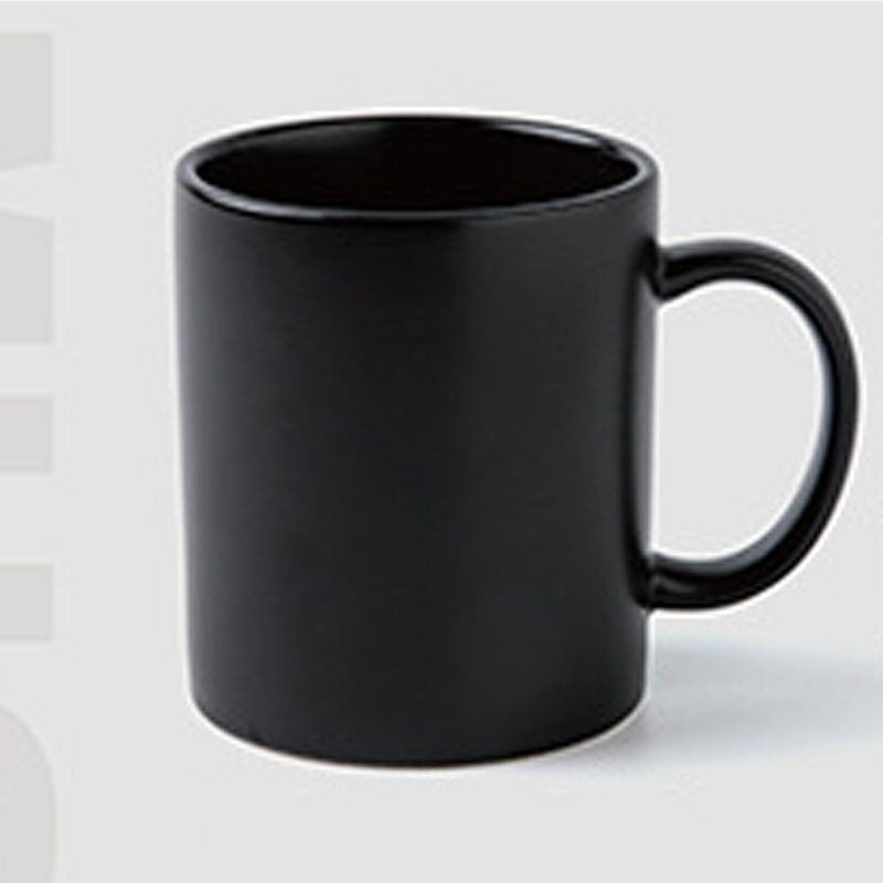 12.2oz Custom Regular Cup/Mug - Souvenir/Business Advertising-Low Gross Black-Decorating Firing-100 Pcs-FlagMenu.com