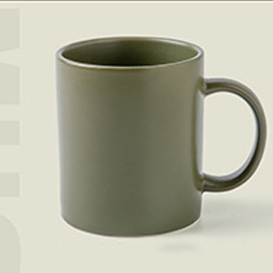 12.2oz Custom Regular Cup/Mug - Souvenir/Business Advertising-Green-Decorating Firing-100 Pcs-FlagMenu.com