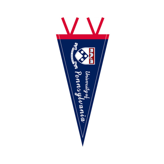 8"x18" College Felt Pennant - University Of Pennsylvania-Flag Maker-Flag Menu