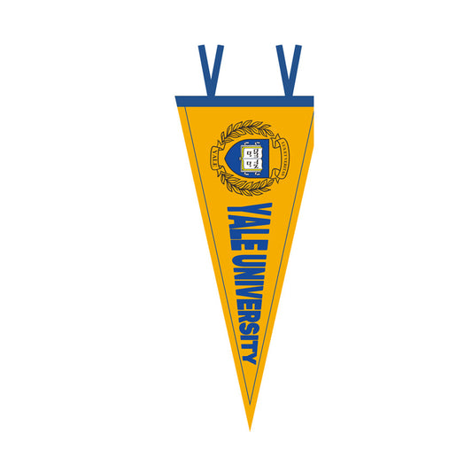 8"x18" College Felt Pennant - Yale University-Flag Menu