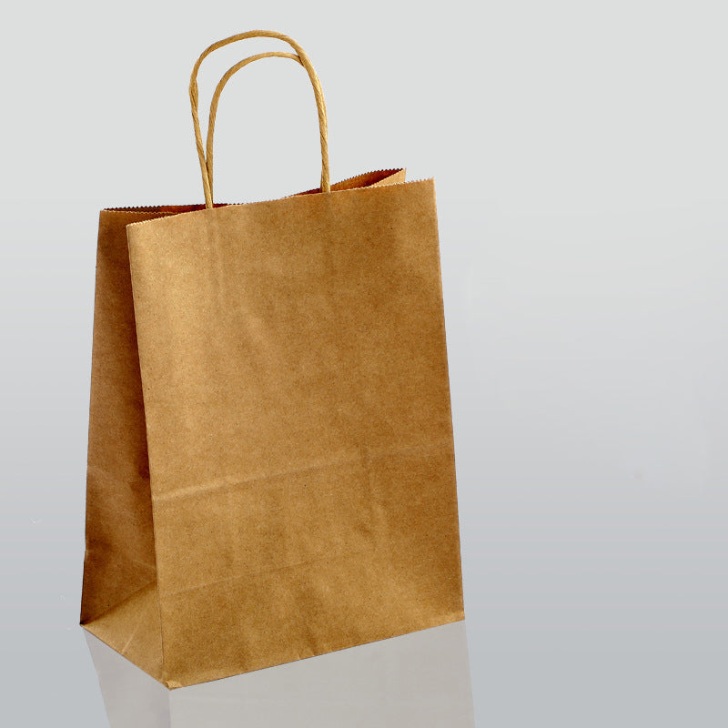 12 Packs Custom Kraft Paper Bag - Logo Printing-FlagMenu.com