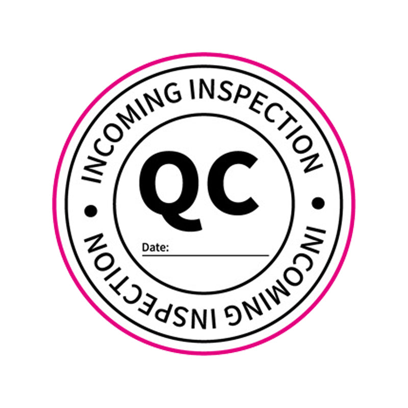 1000 Packs PP/PET Inspection-QC-Verification Sticker-Flag Menu