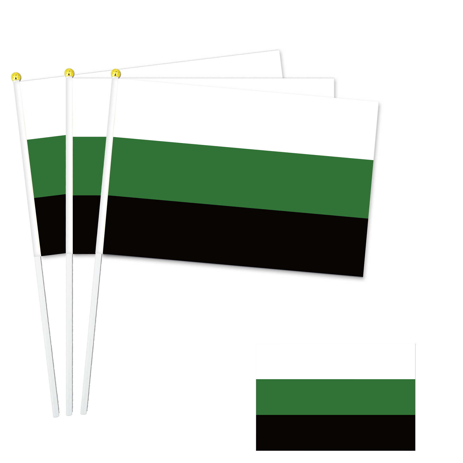 LGBTQ+ Collection - 8"x11" Stick Flag - 10 Packs-Pansexual-A-Flag Menu-Custom flag&banner