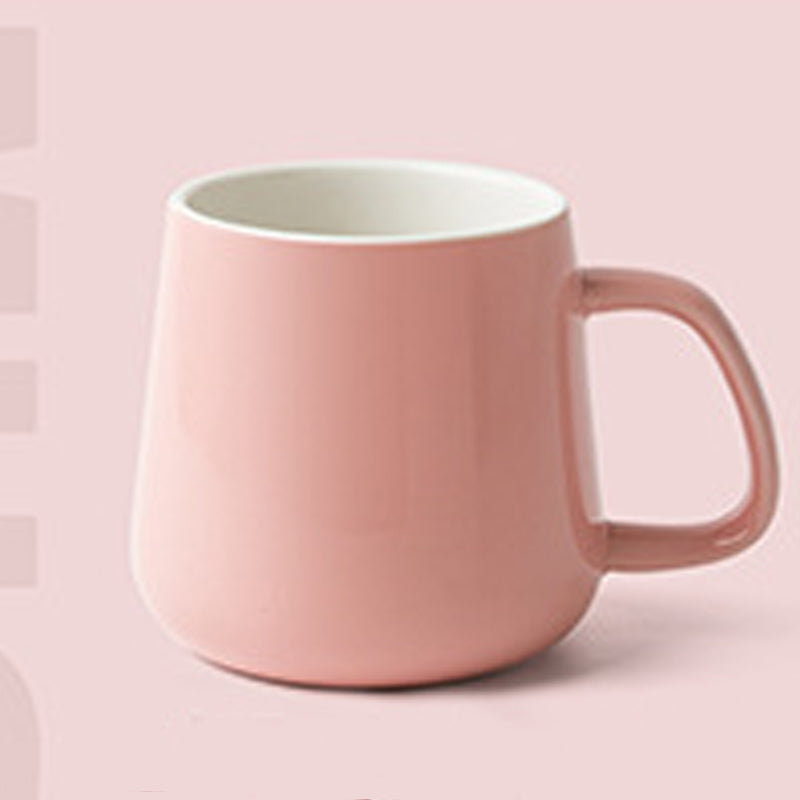 13.5oz Custom Cup/Mug - Souvenir/Business Advertising-Pink-Decorating Firing-100 Pcs-FlagMenu.com