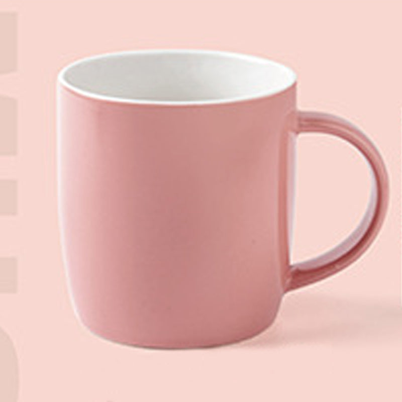 12.2oz Custom Dream Cup/Mug - Vivid color - Souvenir/Business Advertising-Pink-Decorating Firing-100 Pcs-FlagMenu.com
