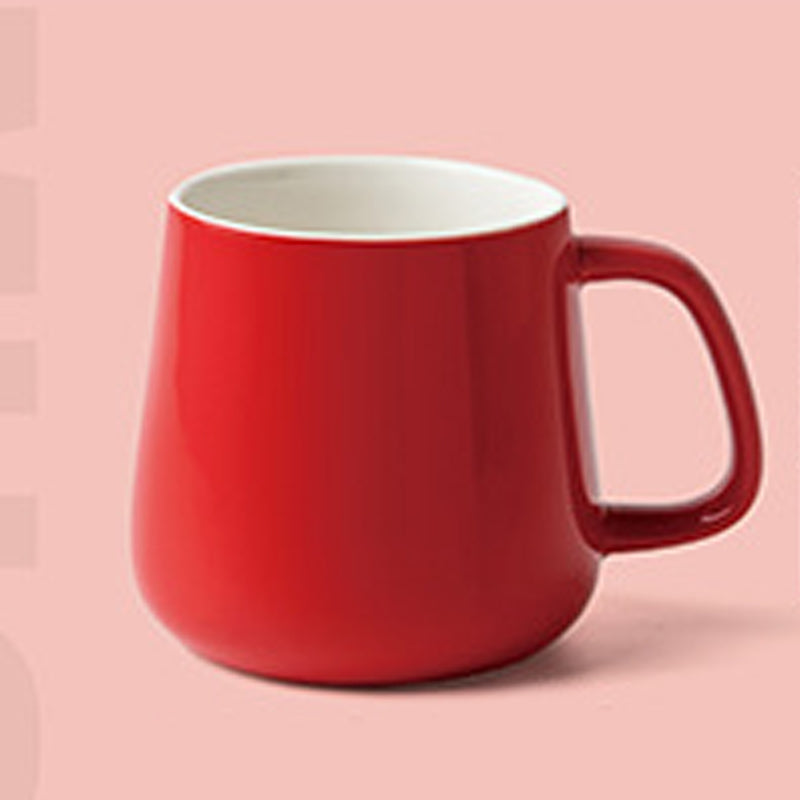 13.5oz Custom Cup/Mug - Souvenir/Business Advertising-Red-Decorating Firing-100 Pcs-FlagMenu.com