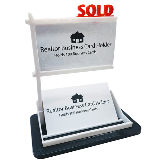 Realtor Business Card Holder - 2 Pcs Pack-2 pcs Packs-Flag Menu
