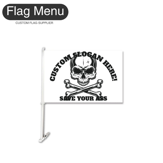 Car Flag Of Skull - Death-Flag Menu