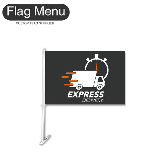 Express Dilivery Flag - 2pcs-Flag Menu