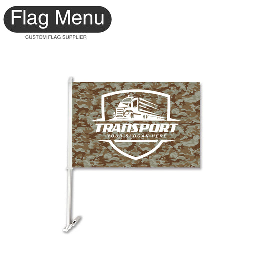 Car Flag Of Transport - 2pcs-Flag Menu