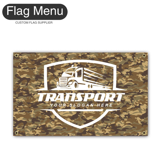 3'x5' Regular Flag - Transport-4 Grommets-Flag Menu