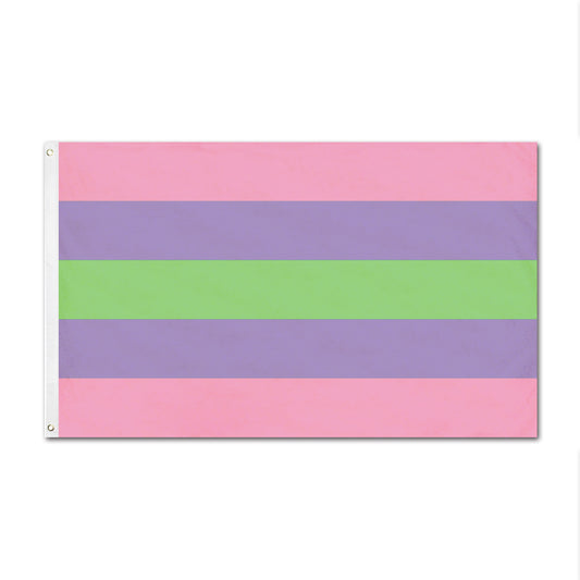 3'x5' Flag Of Trigender-Flag Menu - LGBTQ+ Regular Flag - Flag Manufactory