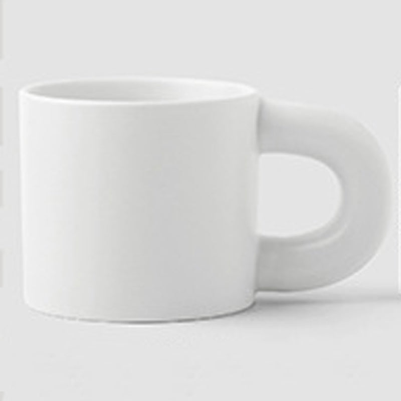 11.2oz Custom Big Fat Cup/Mug - Souvenir/Business Advertising-White-Decorating Firing-100 Pcs-FlagMenu.com