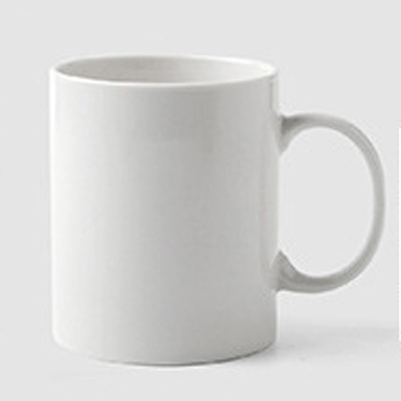 11.8oz Custom Regular Logo Cup/Mug - Souvenir/Business Advertising-White-Decorating Firing-100 Pcs-FlagMenu.com