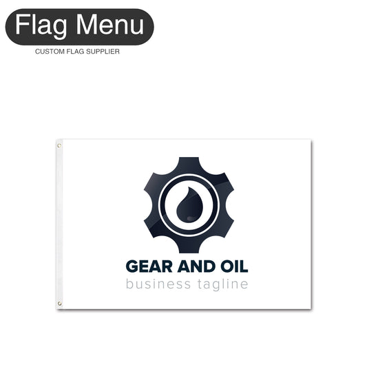 3'x5' Custom Flag - Gear & Oil-Flag Menu
