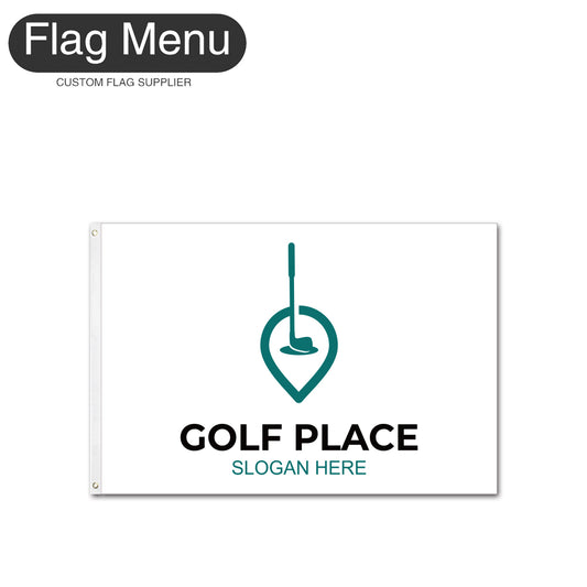 3'x5' Custom Golf Club Flag-Flag Menu