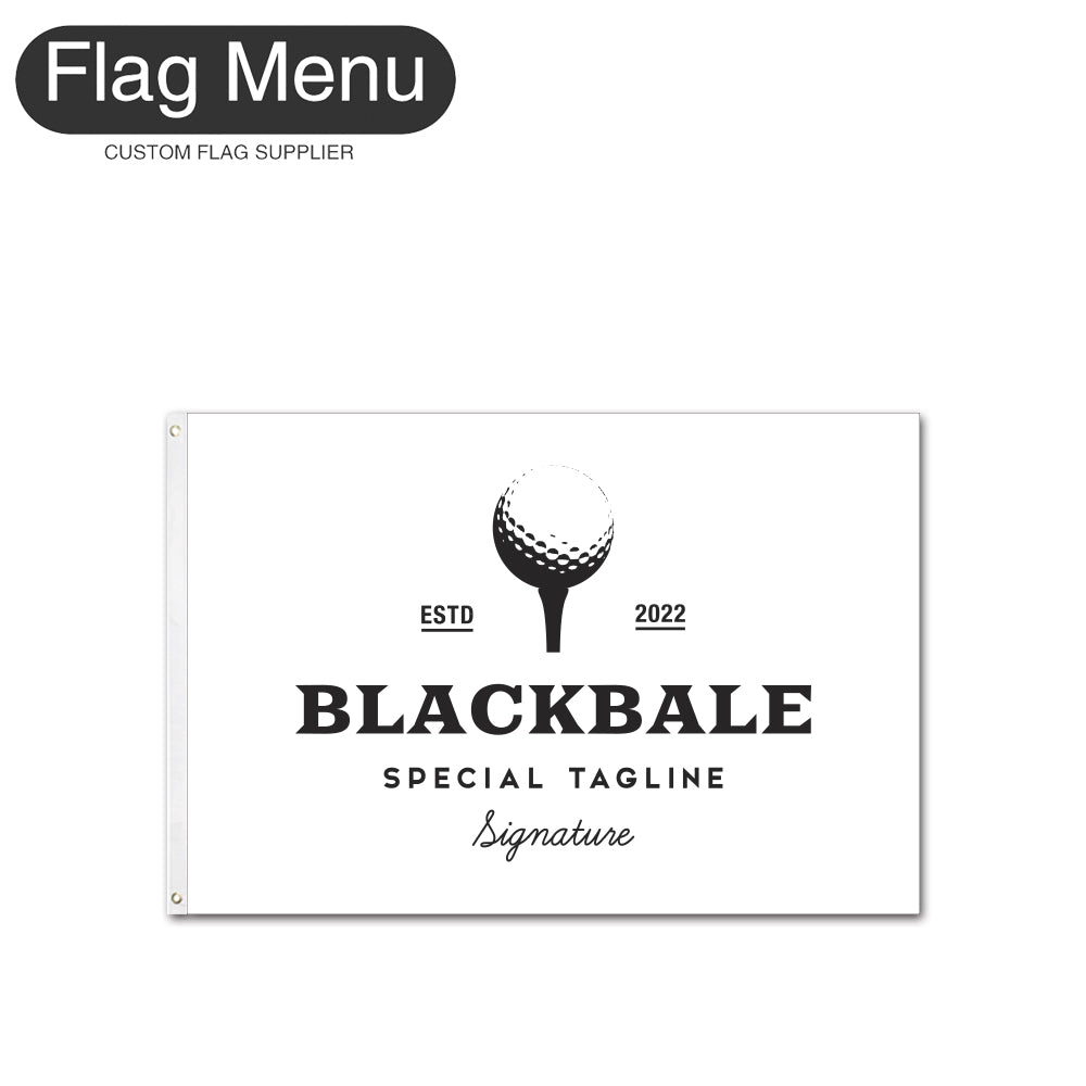 3'x5' Custom Golf Club Flag-Flag Menu