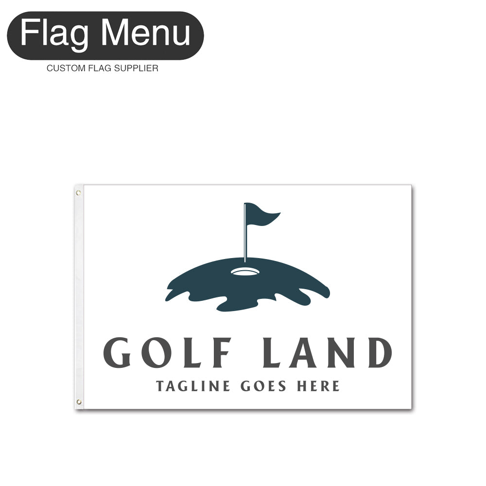 3'x5' Custom Golf Club Flag-Flag Menu