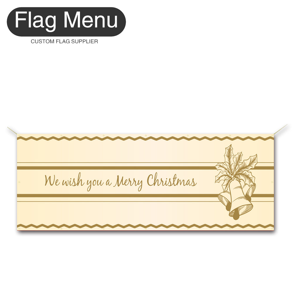 Christmas Custom Vinyl Banner-Flag Menu
