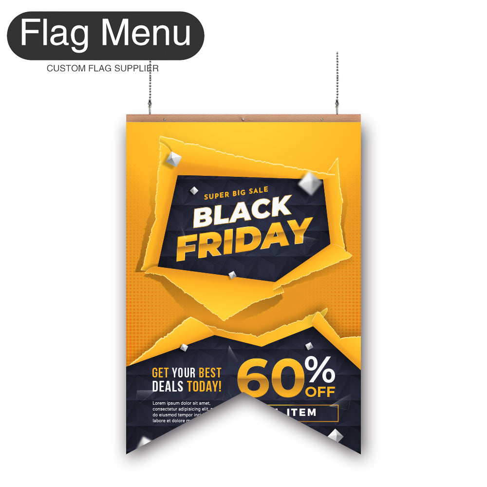 Sale Vinyl Hanging Banner - Double Sided-Swallow-Flag Menu