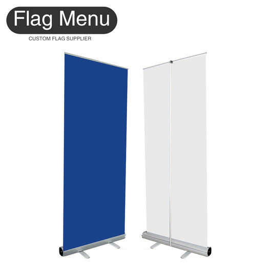 Retractable PVC Banner Kit - 80x200cm-Flag Menu